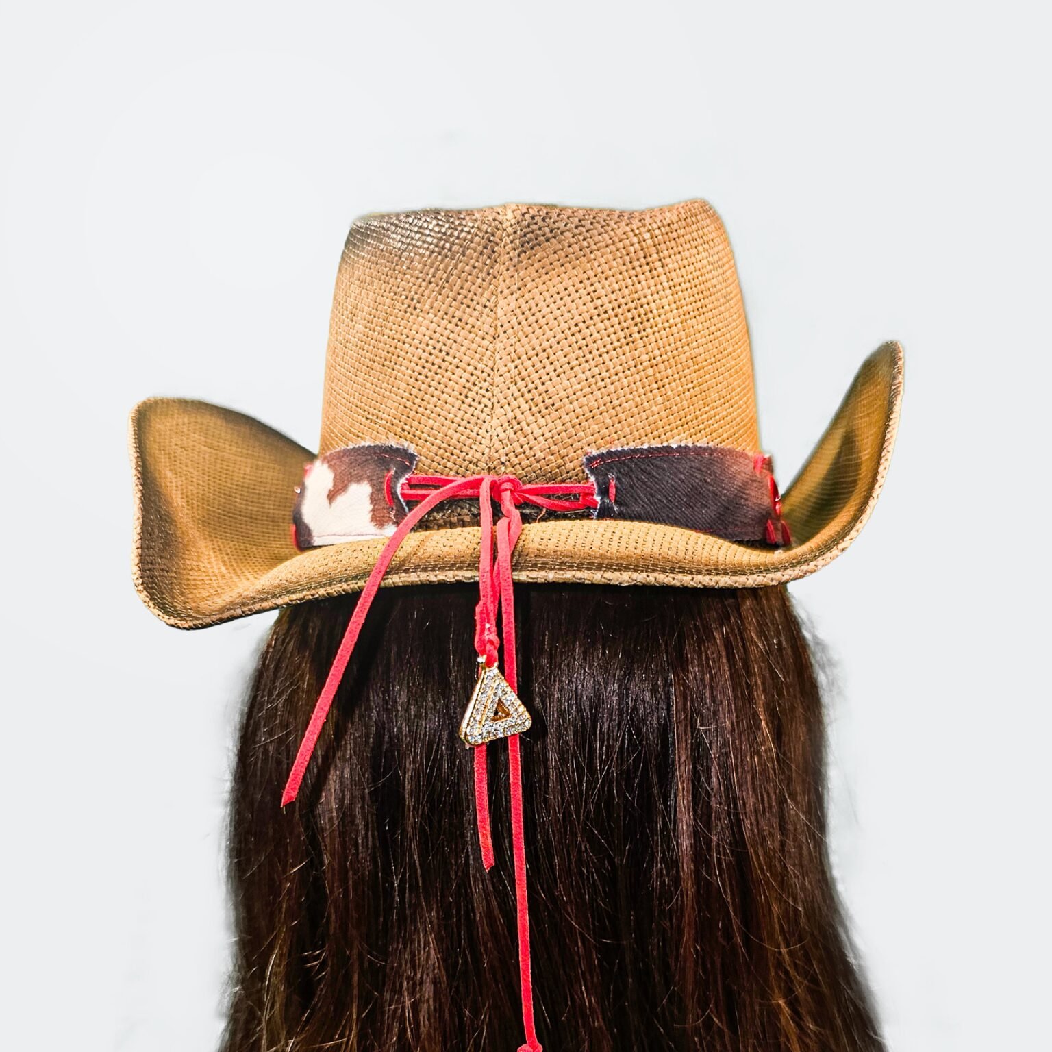 Bodacious Cowgirl Hat – Cognanc with dark brown distressed hues ...